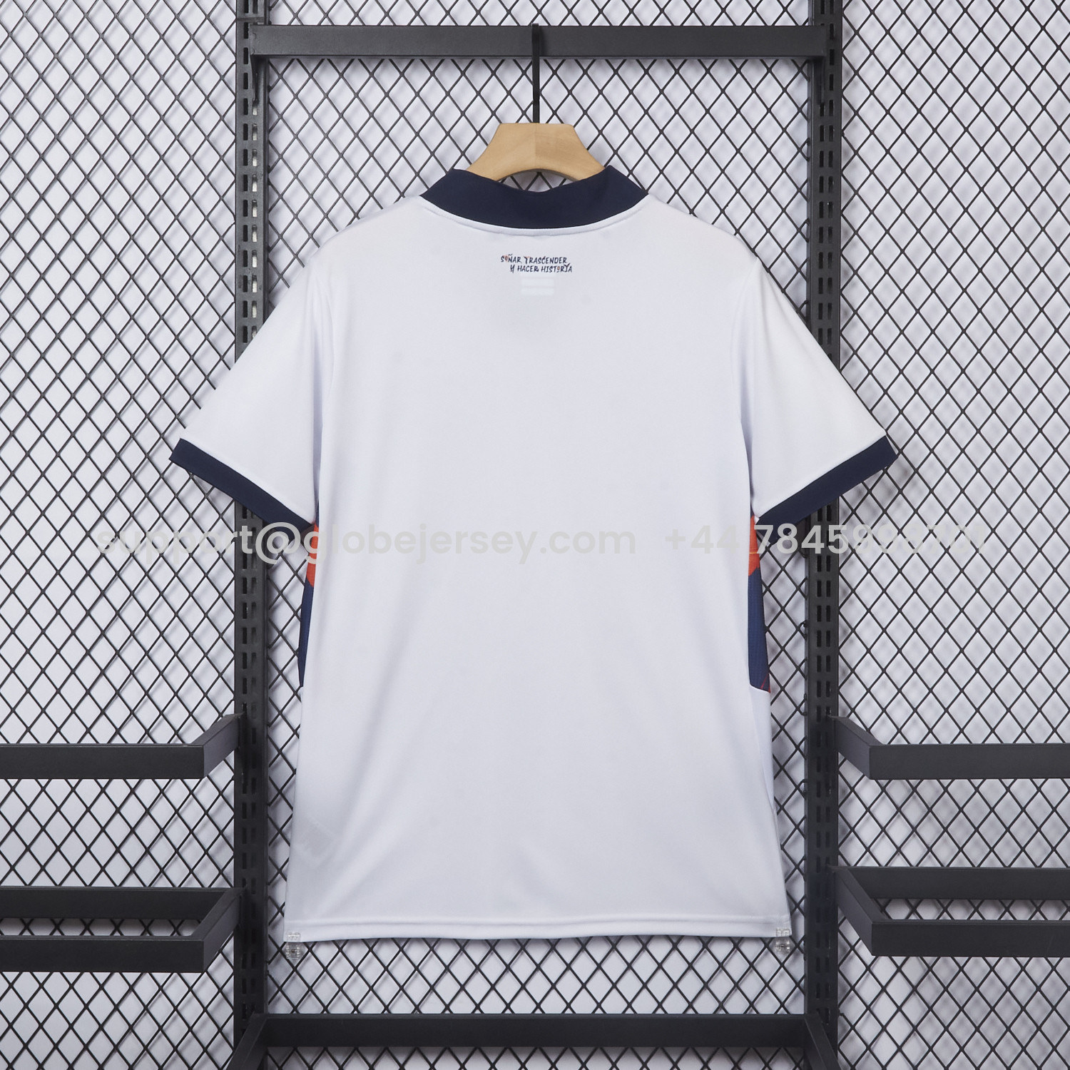 GlobeJersey-Ecuador 2026 Third White Jersey - Fans Version