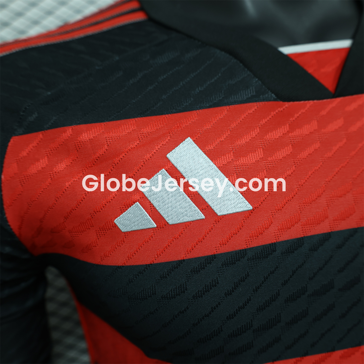 GlobeJersey-Flamengo 25-26 Home Jersey with Sponsors - Player Version