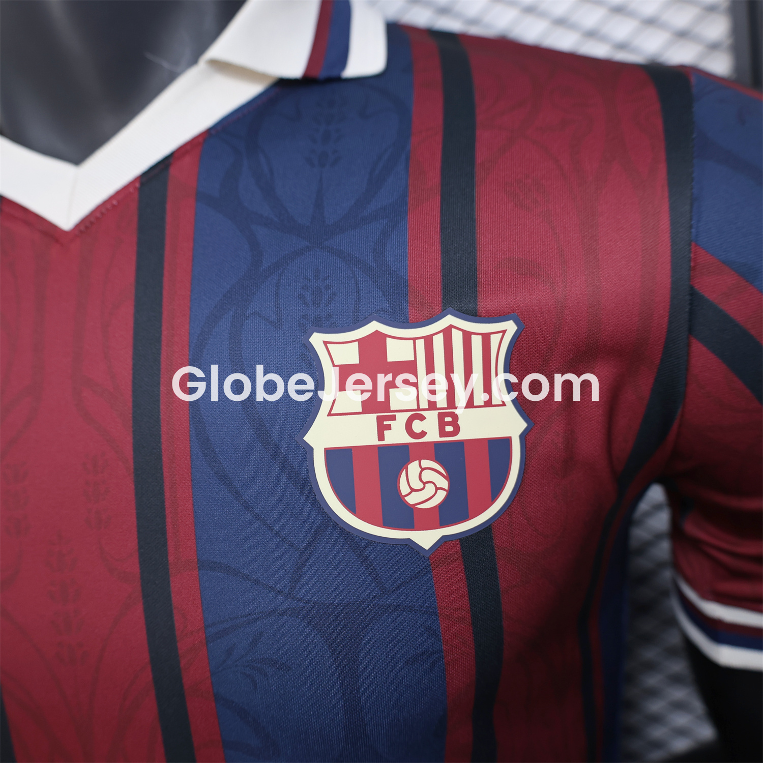 GlobeJersey-Barcelona 25-26 125th Anniversary Retro Style Jersey - Player Version