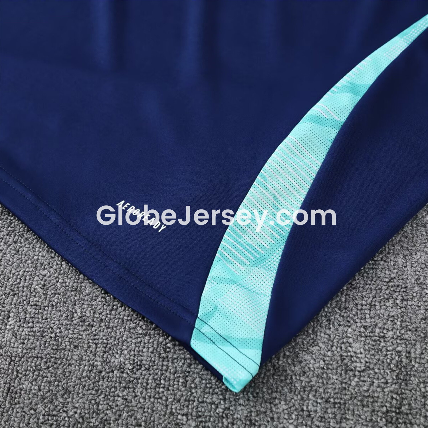 GlobeJersey-Flamengo 25-26 Short-Sleeve Kids Training Set - Royal Blue With Royal Blue