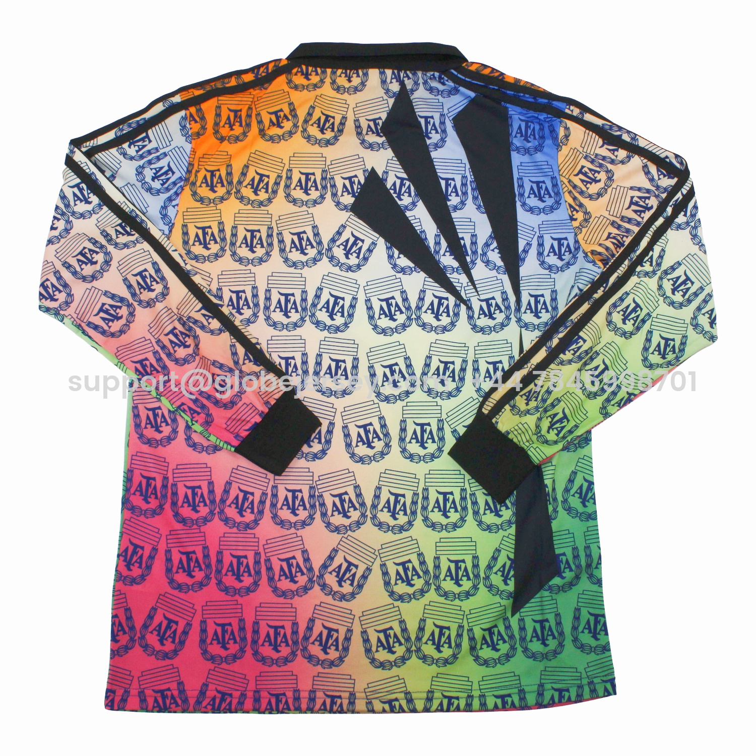 GlobeJersey-Retro Argentina 1994 Multicolor Goalkeeper Long Sleeves Jersey