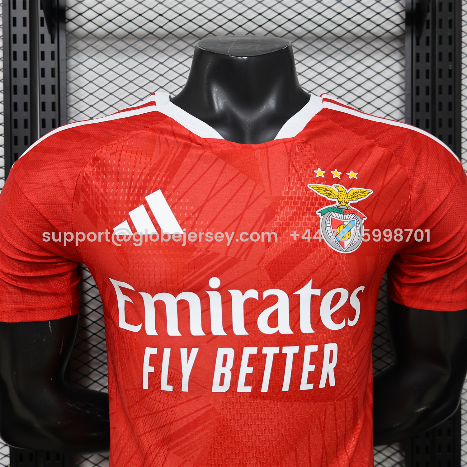 GlobeJersey-Benfica 26-27 Home Jersey - Player Version