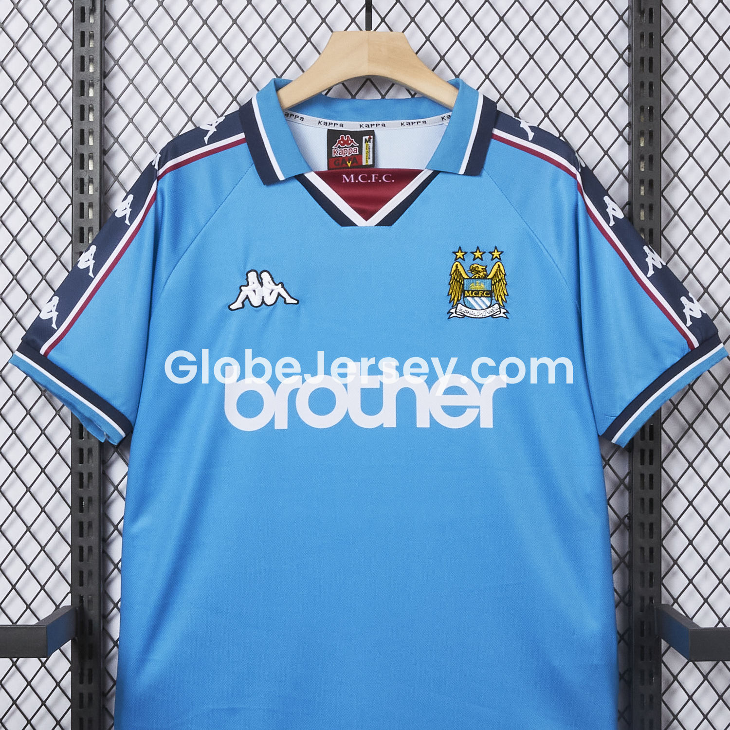 GlobeJersey-Retro Manchester City 1997-98 Home Jersey