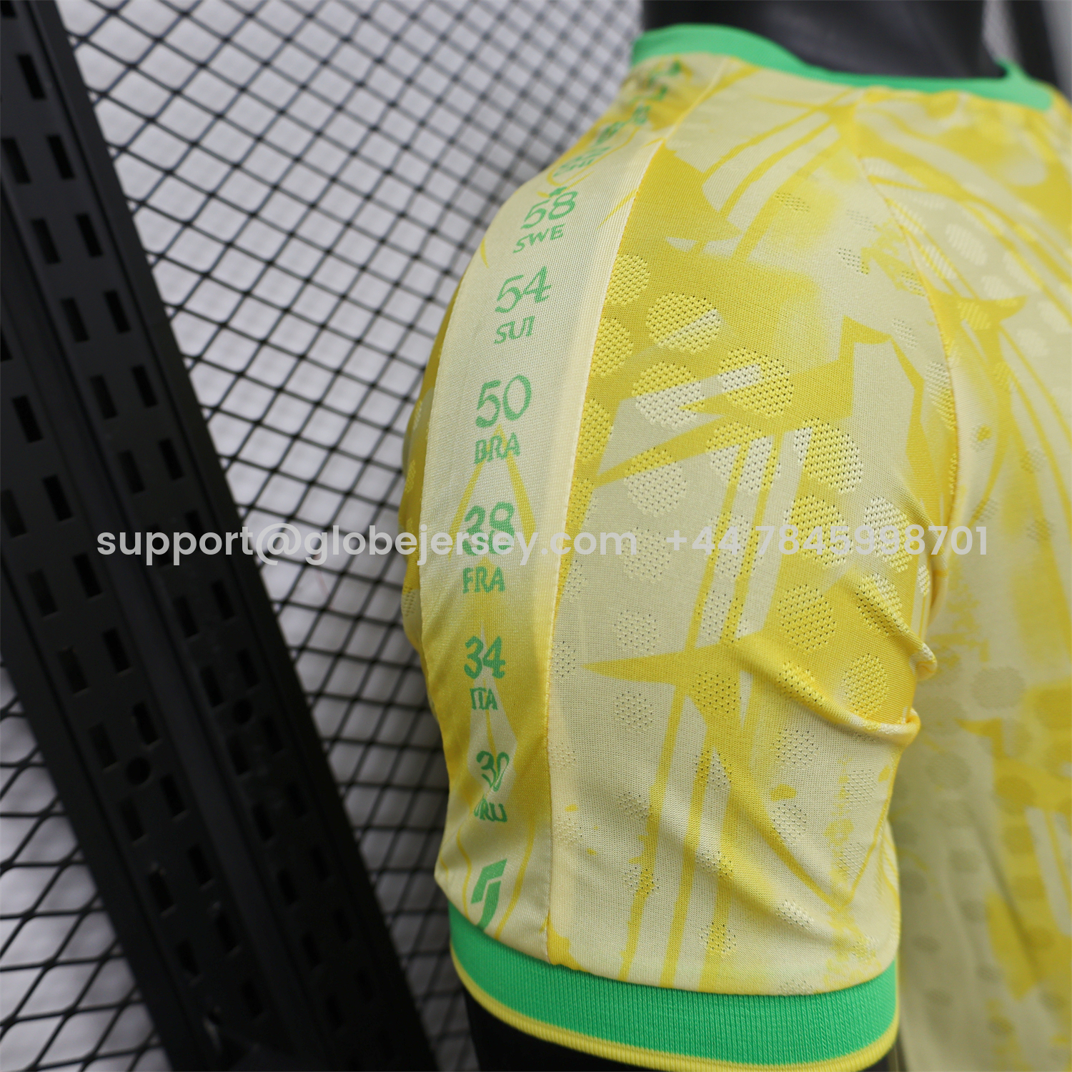 GlobeJersey-Brazil 2026 Light Yellow Special Jersey - Player Version