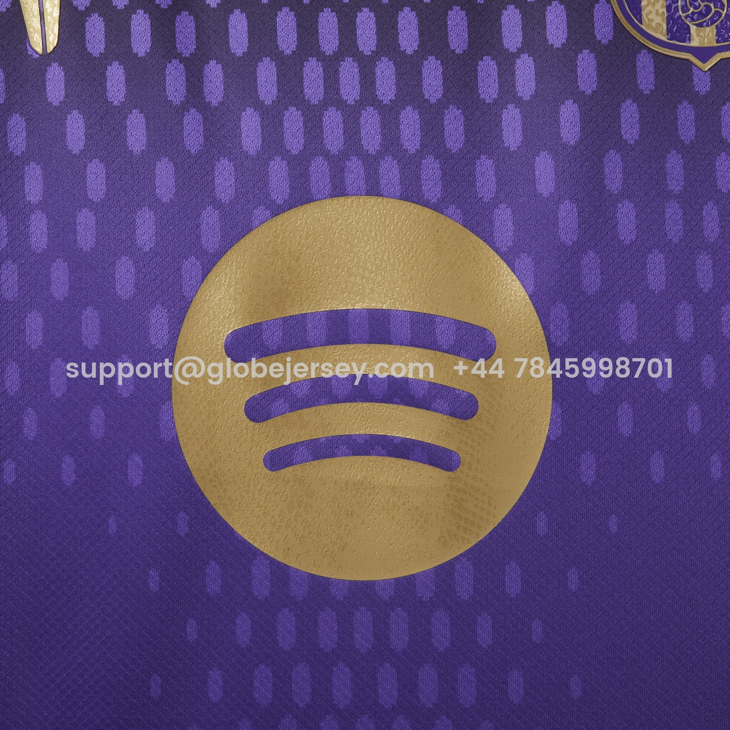 GlobeJersey-Barcelona 26-27 Away Purple-Black Gradient Jersey - Fans Version