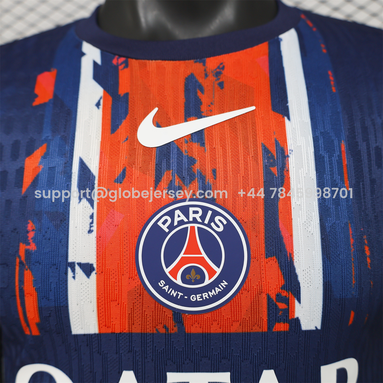 GlobeJersey-Paris Saint-Germain PSG 25-26 Abstract Design Special Jersey - Player Version