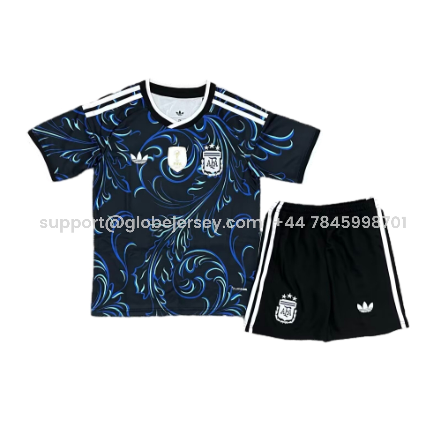 GlobeJersey-Argentina 2026 Away Kids Kit