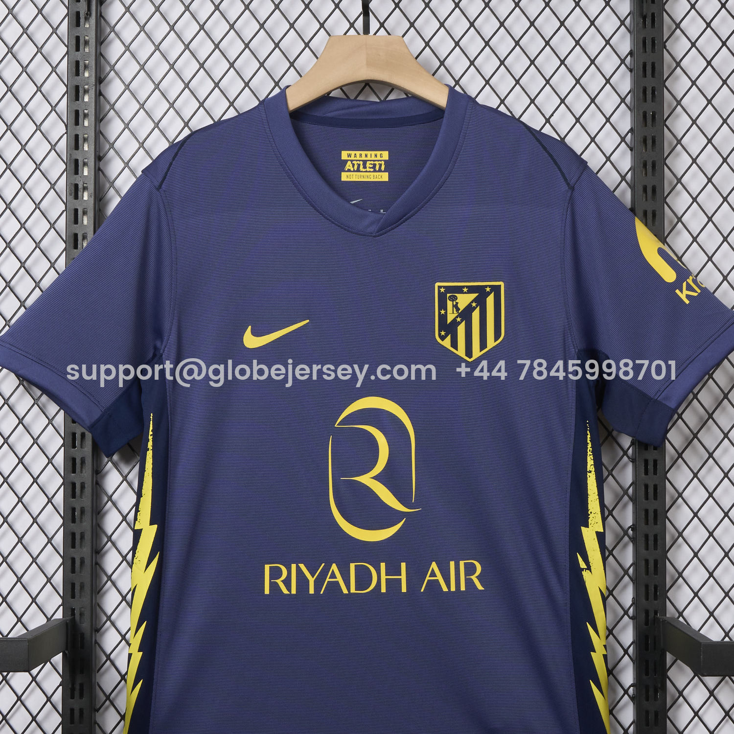 GlobeJersey-Atlético Madrid 25-26 Away Jersey - Fans Version