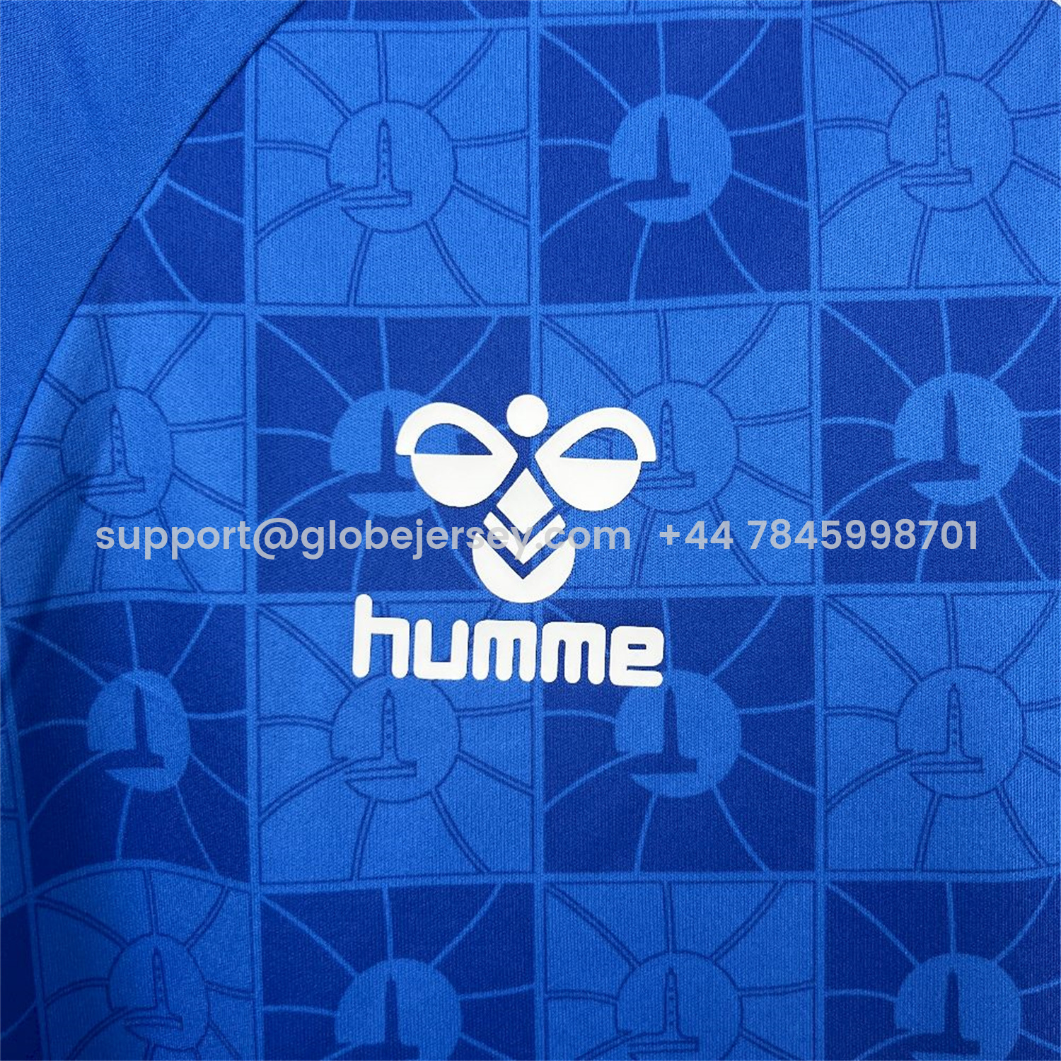 GlobeJersey-Sunderland 25-26 Away Blue Jersey - Fans Version