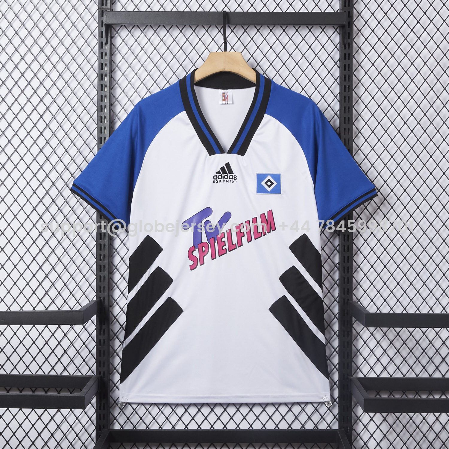 GlobeJersey-Retro Hamburger SV 1994-95 Home Jersey