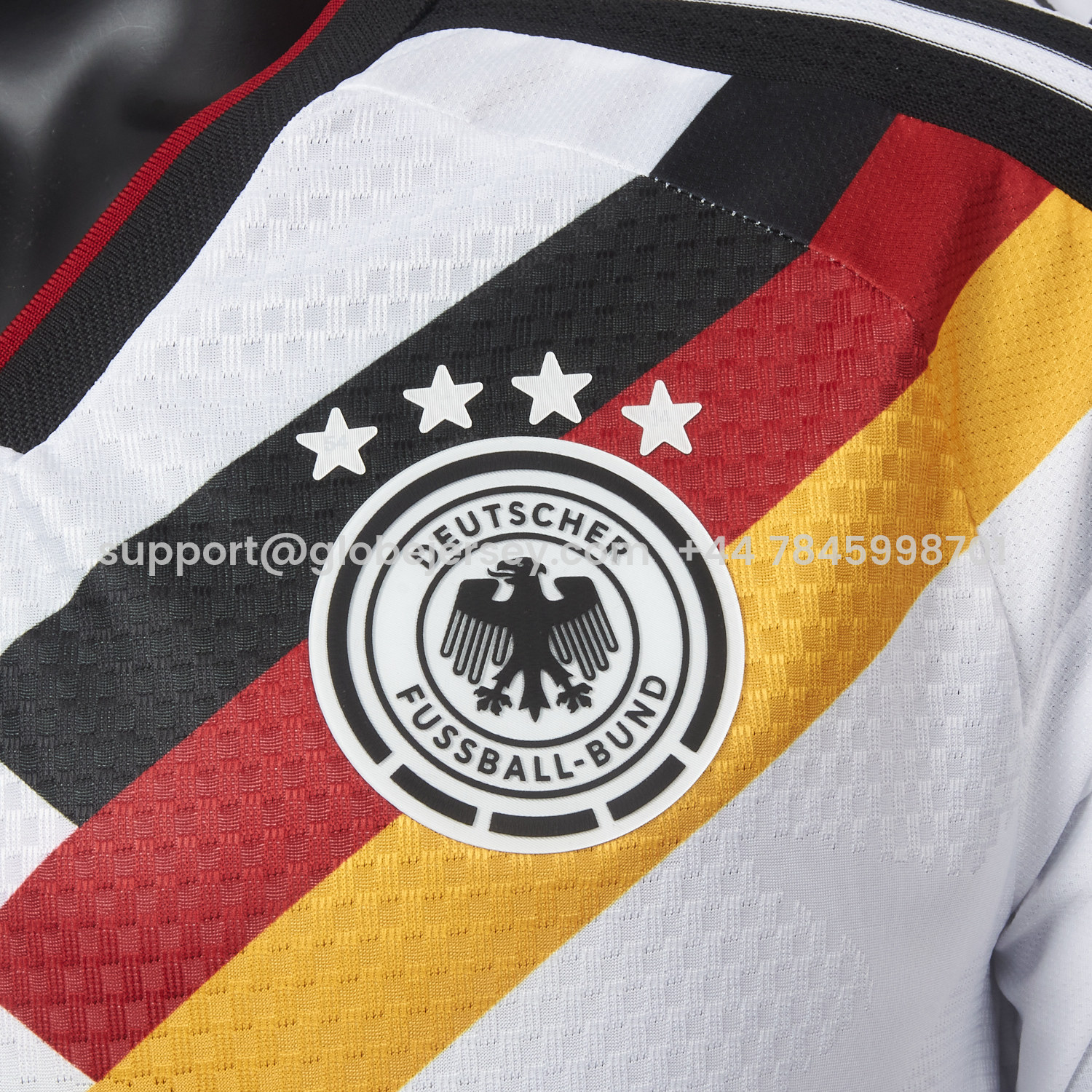 GlobeJersey-Germany 2026 Home Long Sleeves Jersey - Player Version