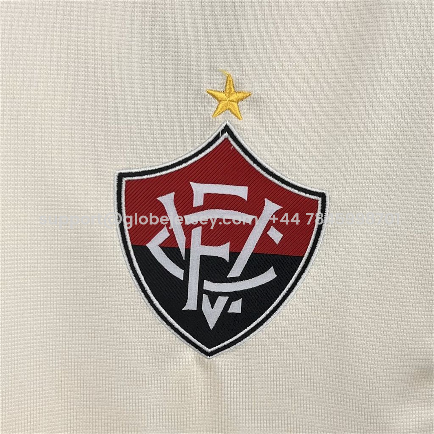 GlobeJersey-Vitoria 25-26 Beige Goalkeeper Jersey - Fans Version