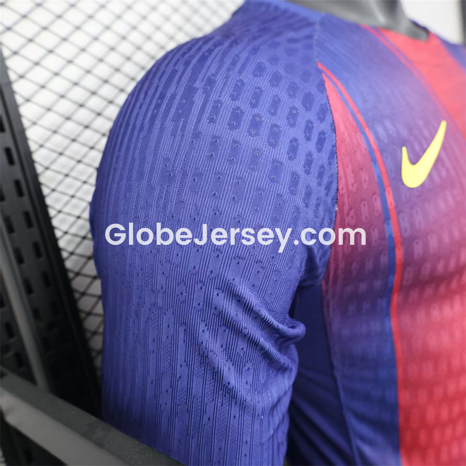 GlobeJersey-Barcelona 25-26 Home Long Sleeves Jersey (Leaked Version 2) - Player Version