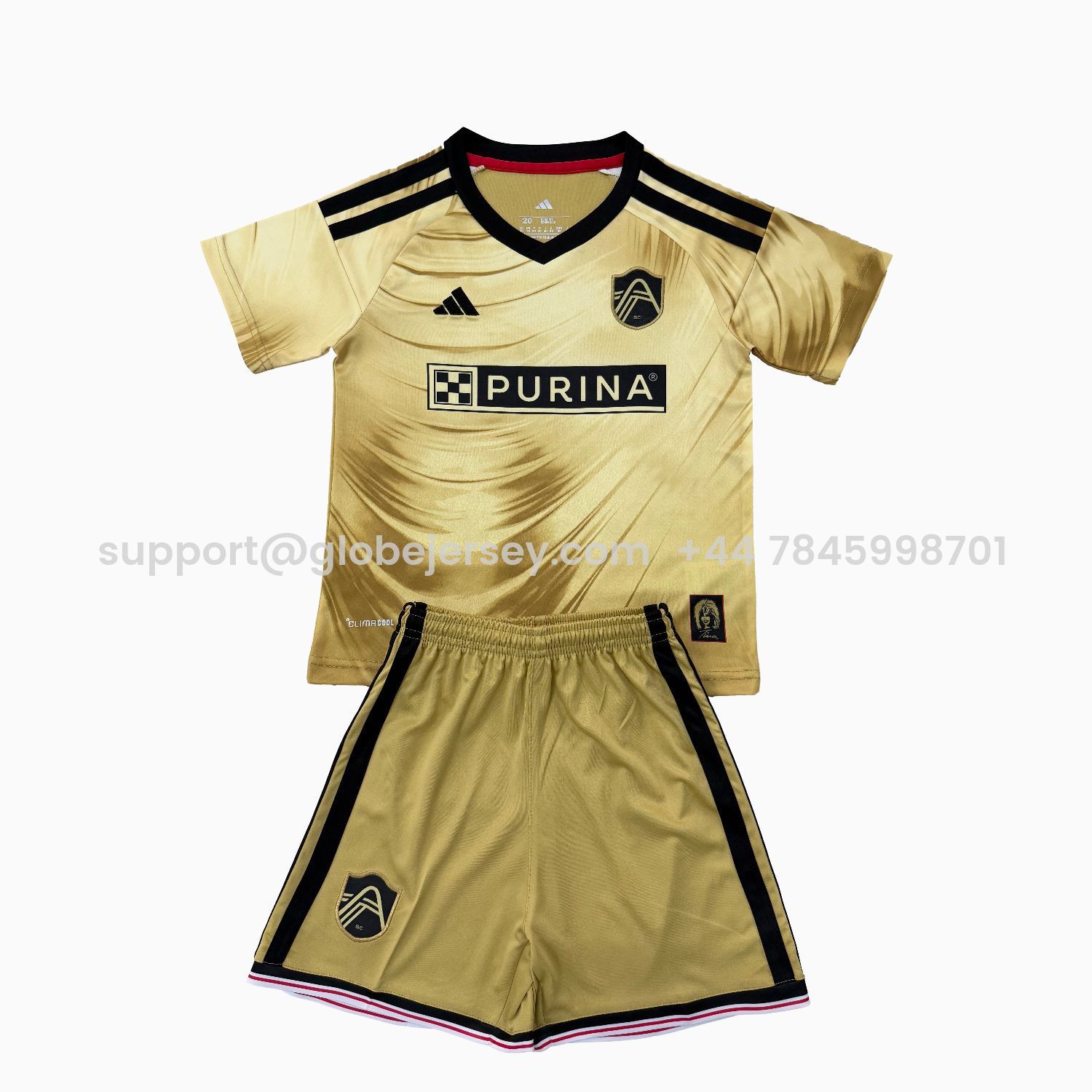 GlobeJersey-St. Louis City SC 26-27 Away Men's Adult Jersey Set - Fans Version