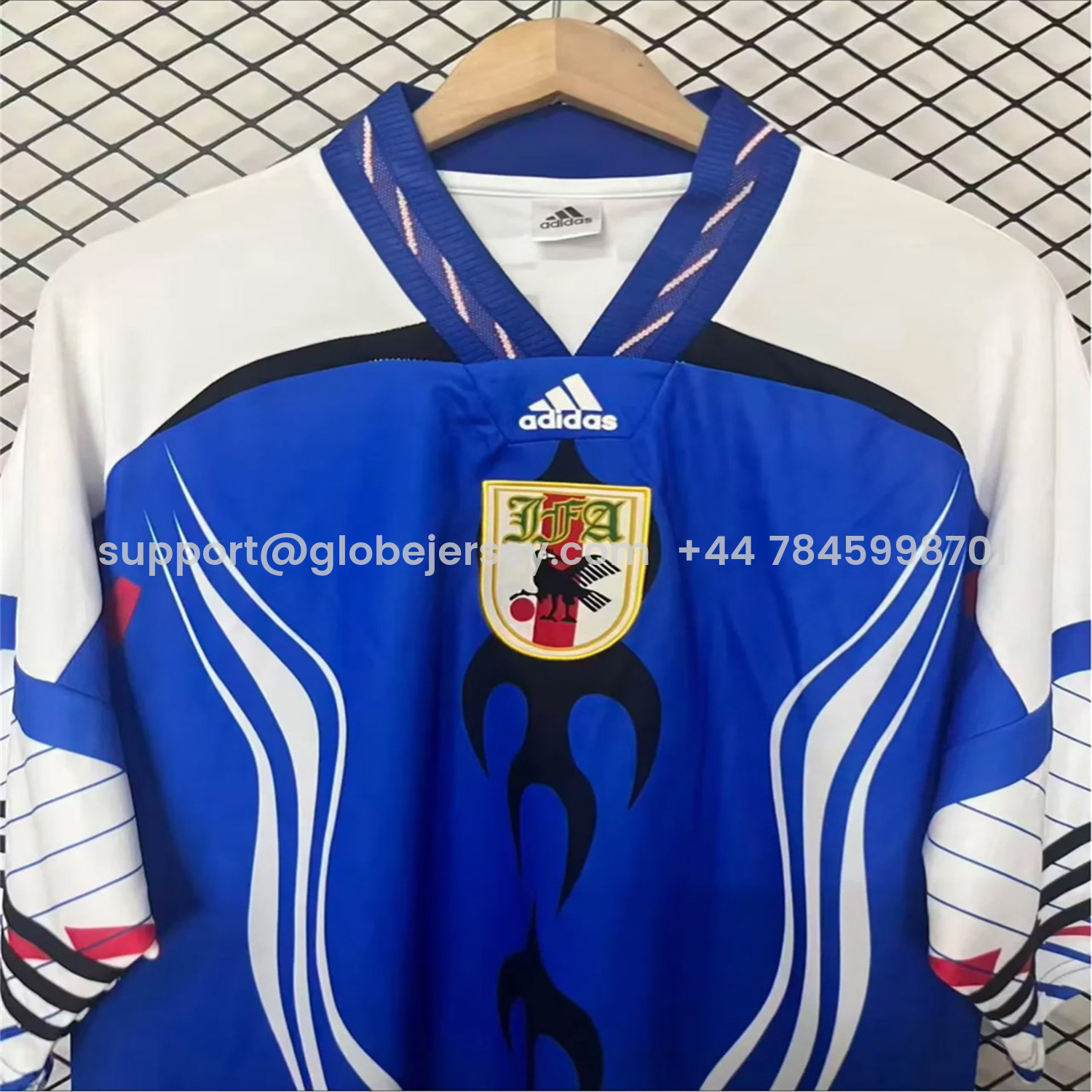 GlobeJersey-Japan 2026 Retro Style Blue Jersey - Fans Version