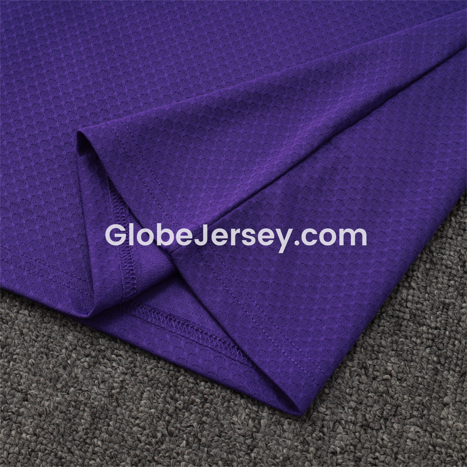 GlobeJersey-Real Madrid 25-26 Throwback Trefoil Short-Sleeve Training Set - Purple