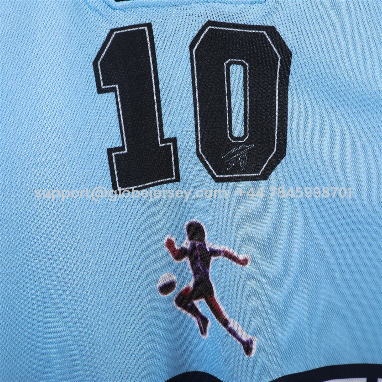 GlobeJersey-Retro Argentina 2001 Home Maradona Commemorative Jersey