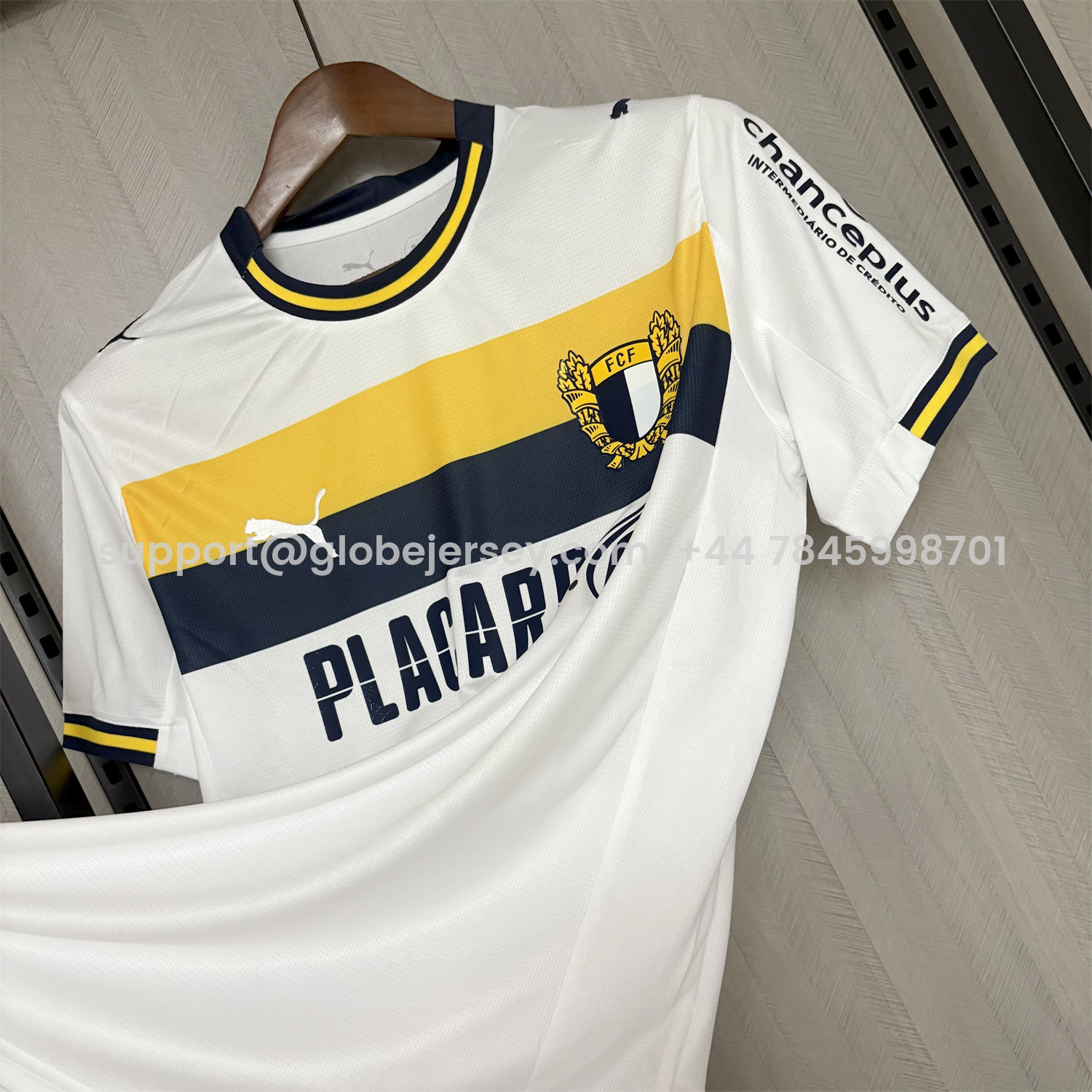 GlobeJersey-FC Famalicão 25-26 Home White Jersey - Fans Version