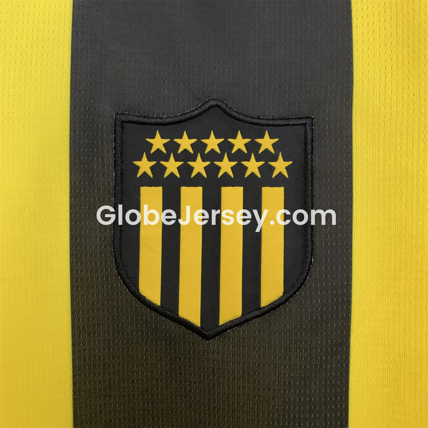 GlobeJersey-Peñarol 25-26 Home Jersey - Fans Version