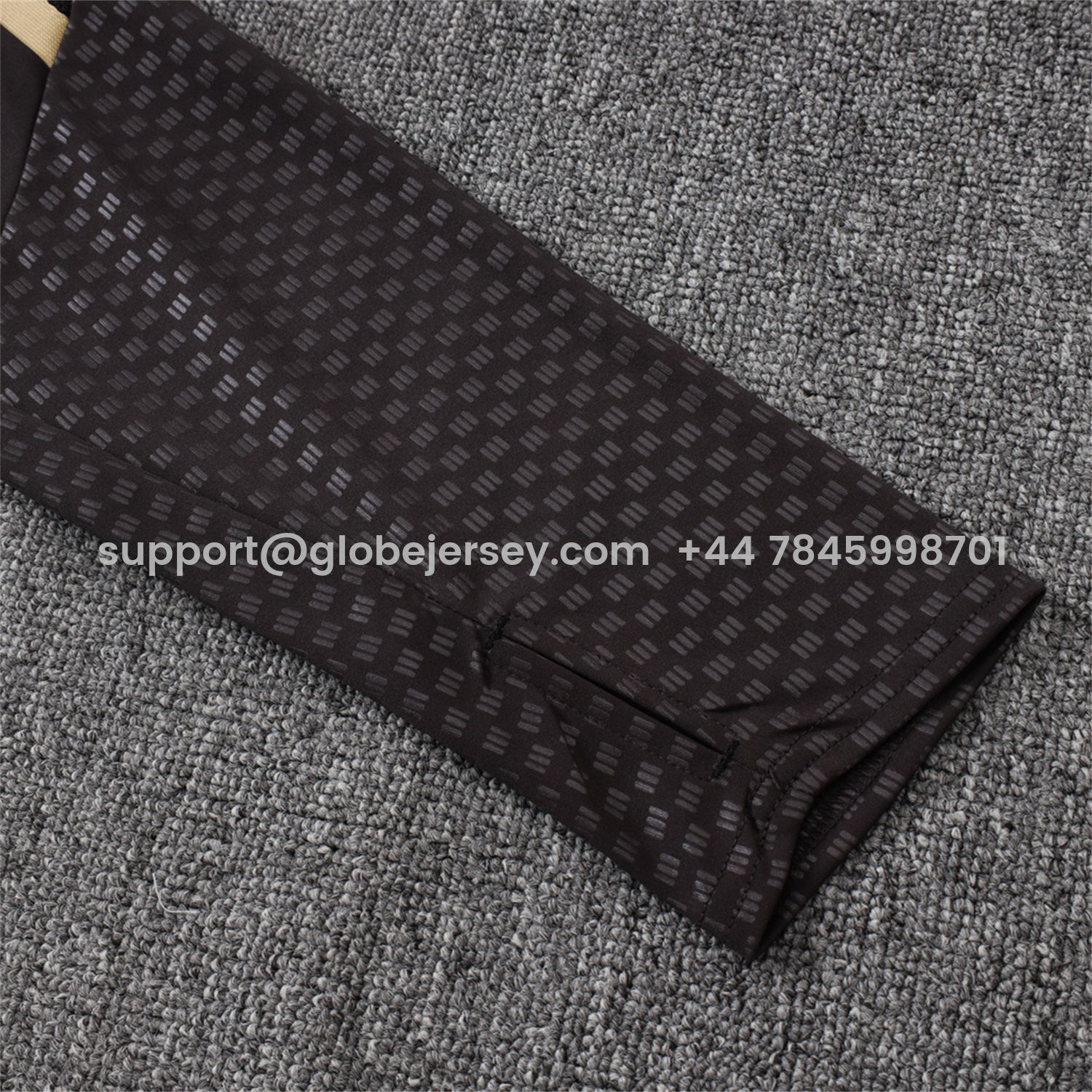 GlobeJersey-Flamengo 2026 Long Sleeve Training Set - White Top & Black Pants