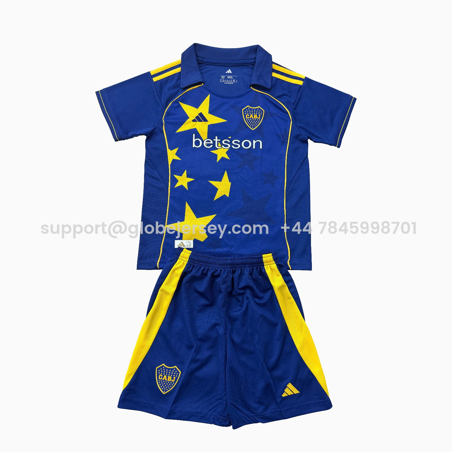 GlobeJersey-Boca Juniors 25-26 Blue Concept Kids Kit