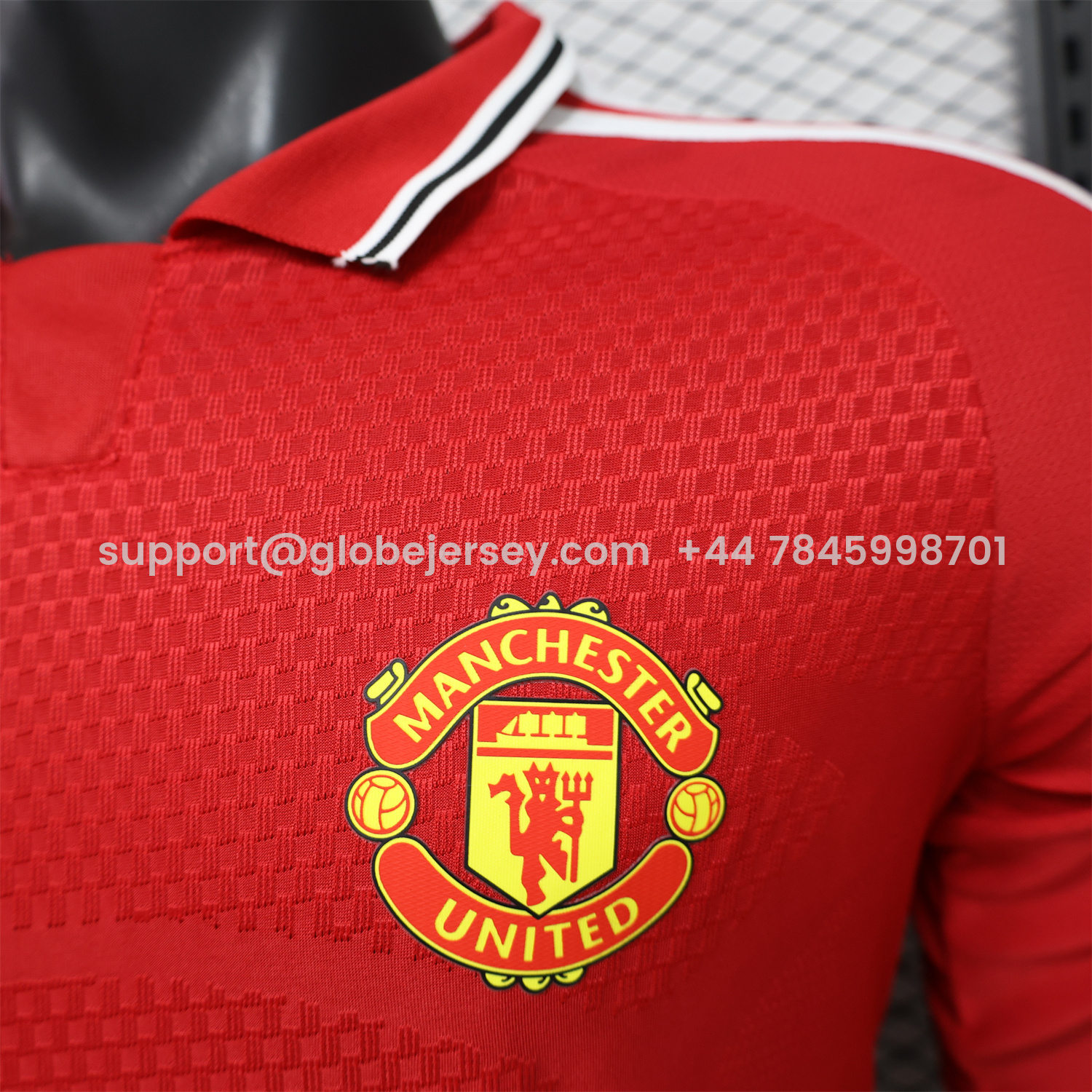 GlobeJersey-Manchester United 26-27 Home Long Sleeves Jersey - Player Version