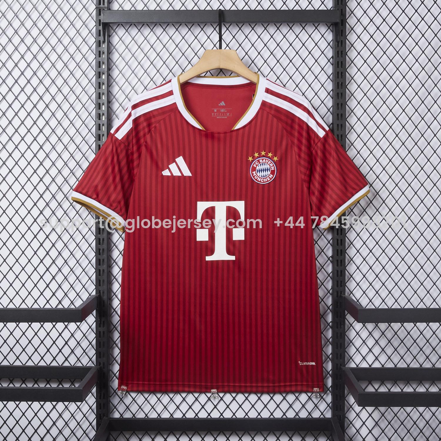 GlobeJersey-Bayern Munich 26-27 Home Jersey - Fans Version