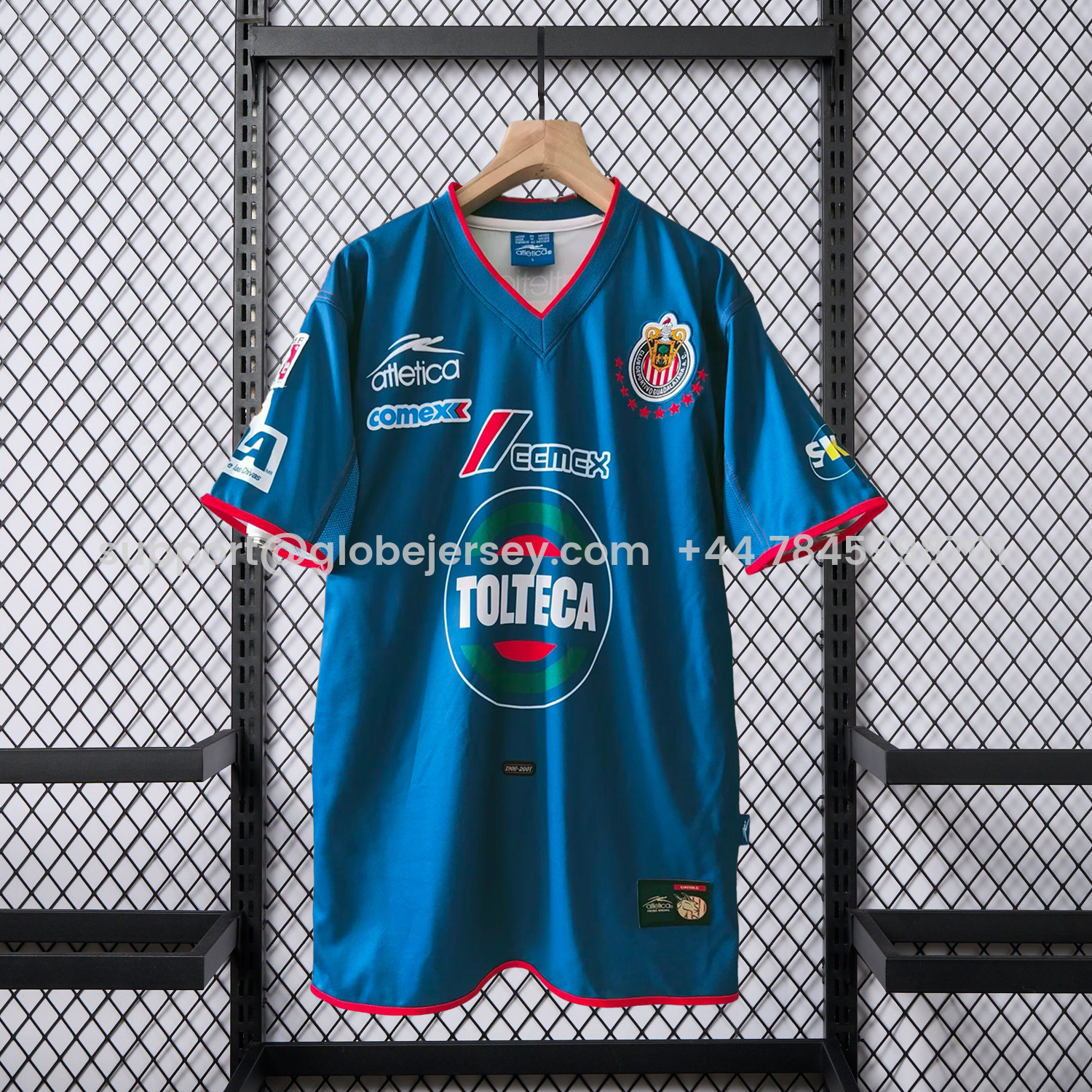 GlobeJersey-Retro Chivas de Guadalajara 2001-02 Third Jersey