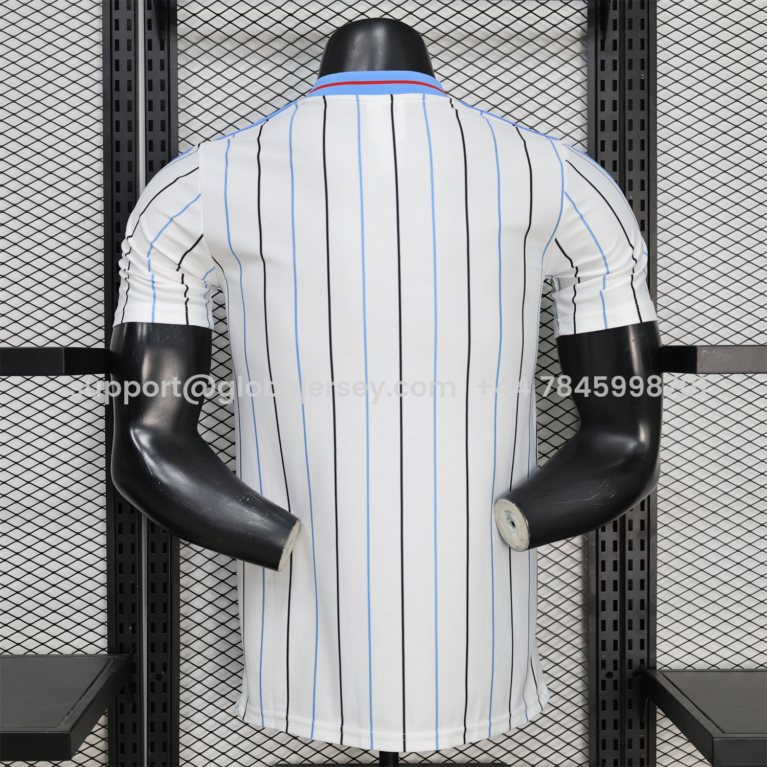 GlobeJersey-Congo 2026 Terrace Icon Retro Casual Style White Jersey - Player Version