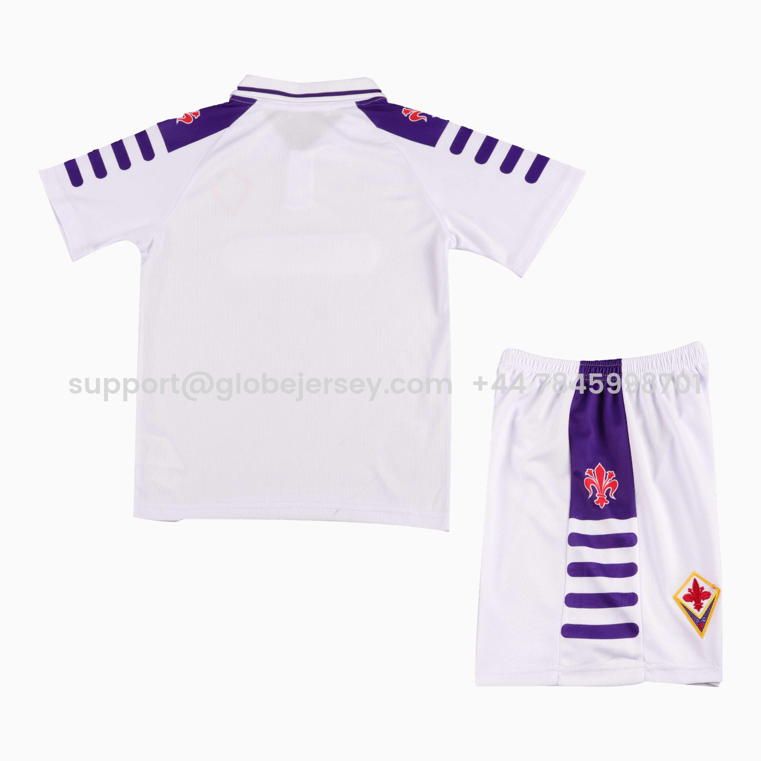 GlobeJersey-Retro Fiorentina 1998-99 Away Kids Kit
