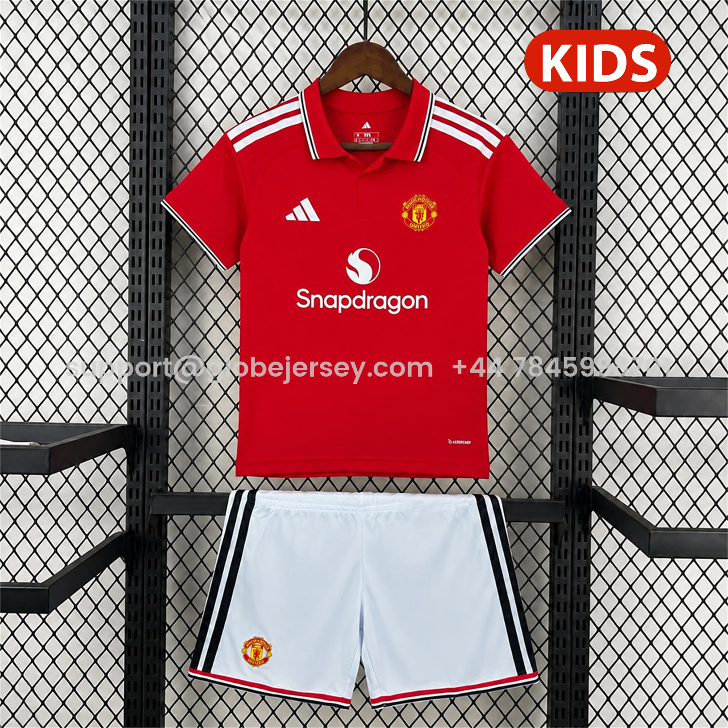 GlobeJersey-Manchester United 26-27 Home Kids Kit