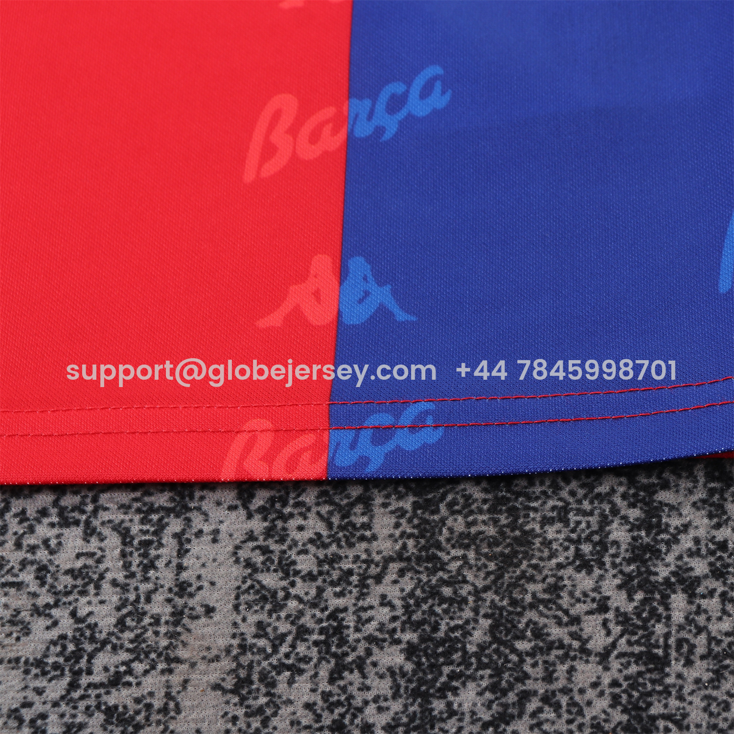 GlobeJersey-Retro Barcelona 1992-95 Home Kids Kit