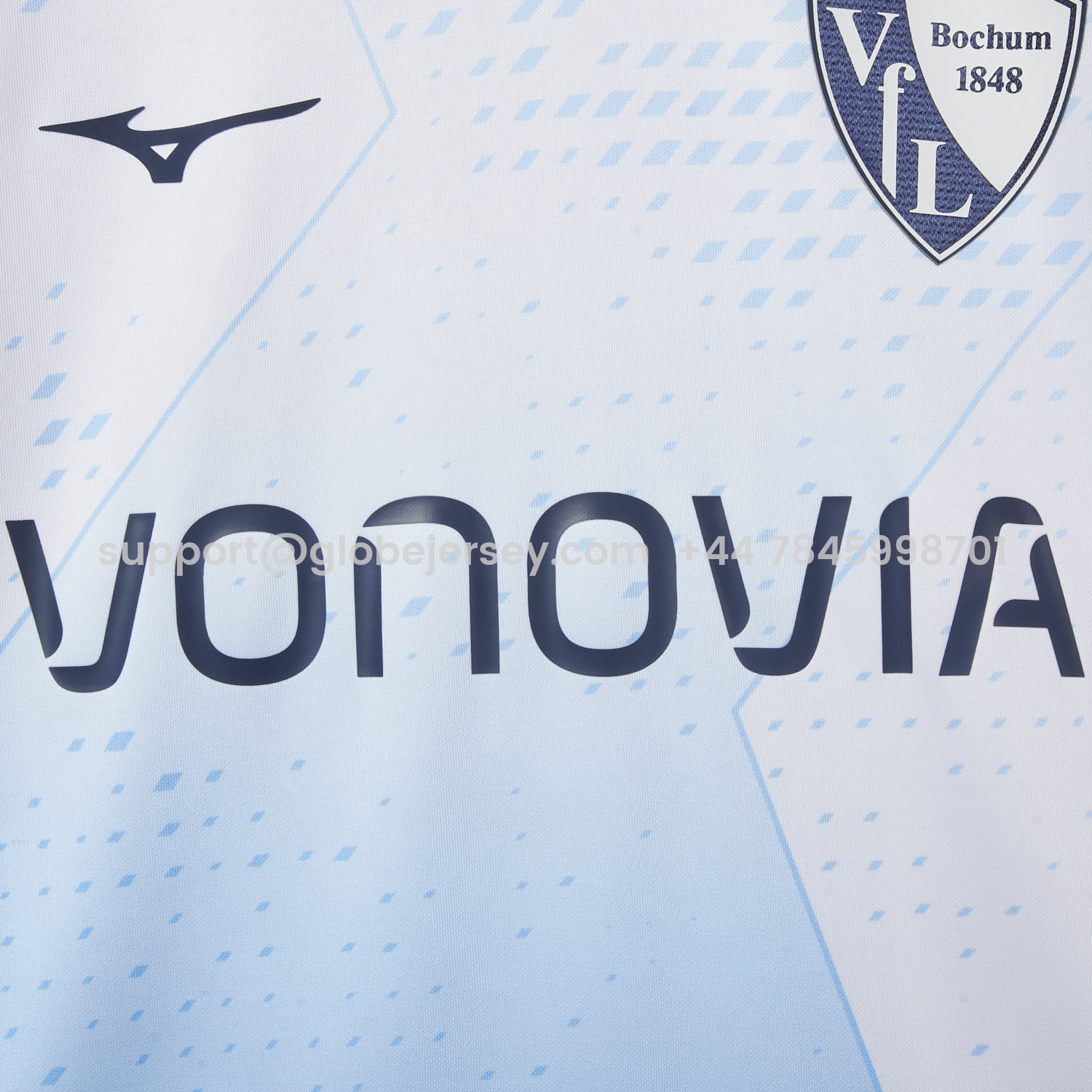 GlobeJersey-VfL Bochum 25-26 Away White Jersey - Fans Version