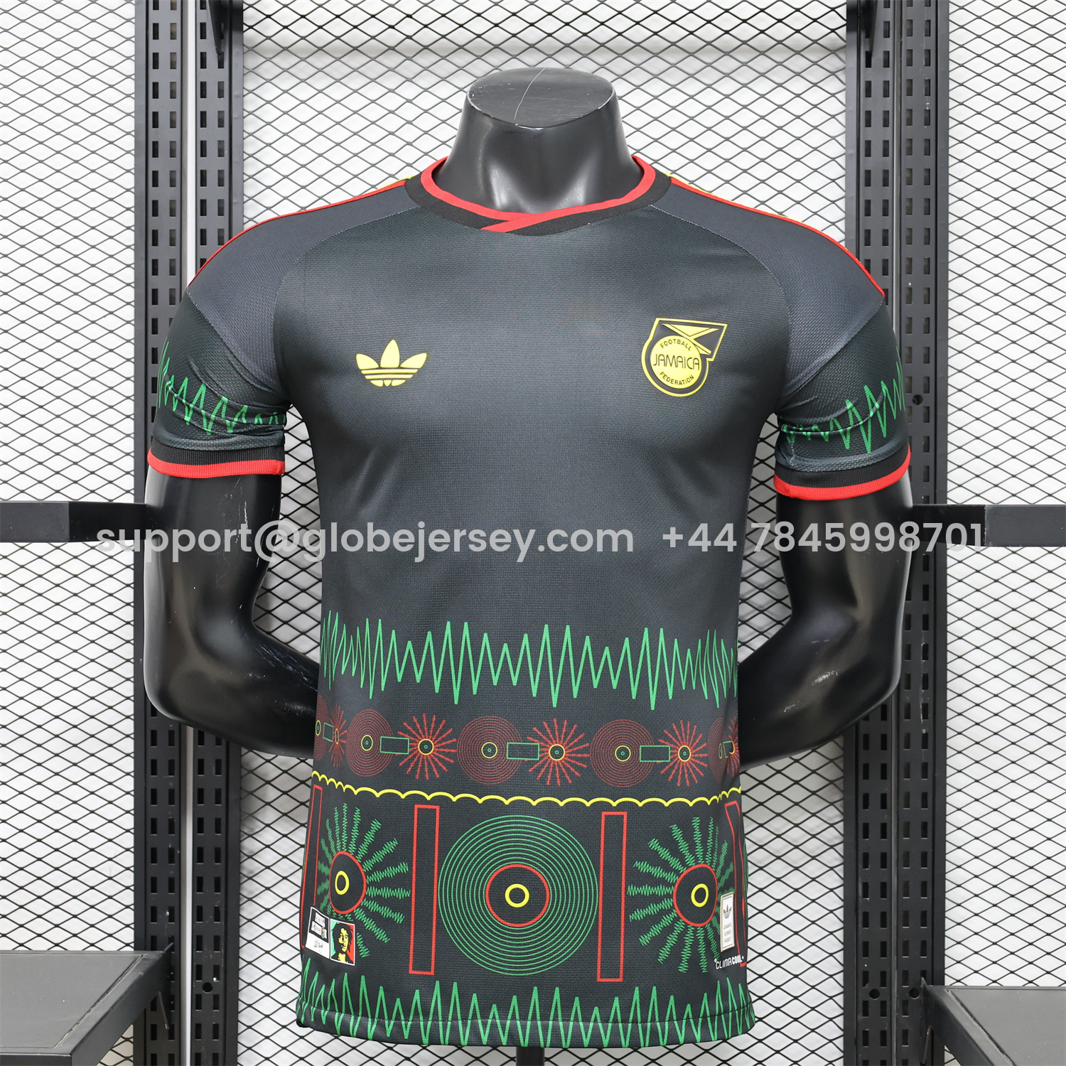 GlobeJersey-Jamaica 2026 Away Jersey - Player Version