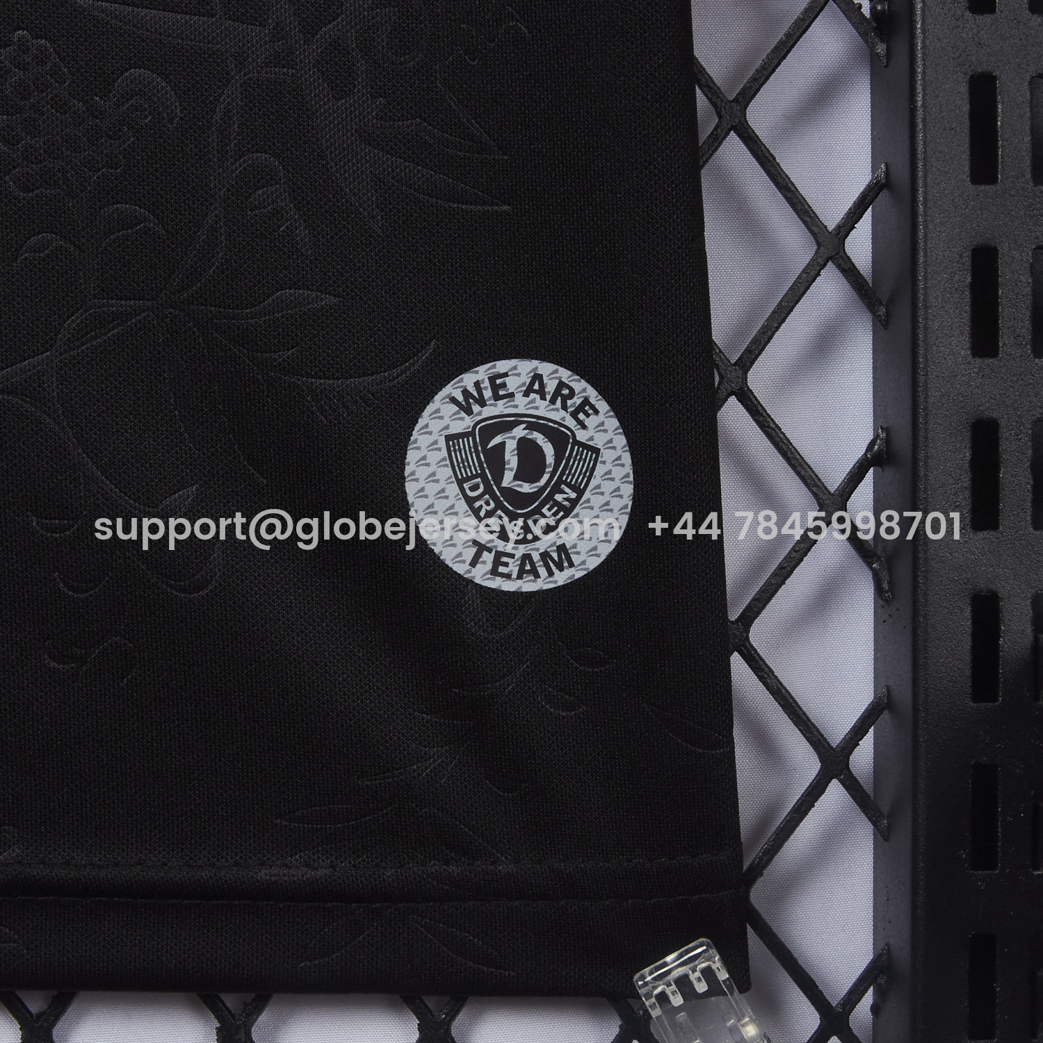 GlobeJersey-Dynamo Dresden 25-26 Black Special Jersey - Fans Version