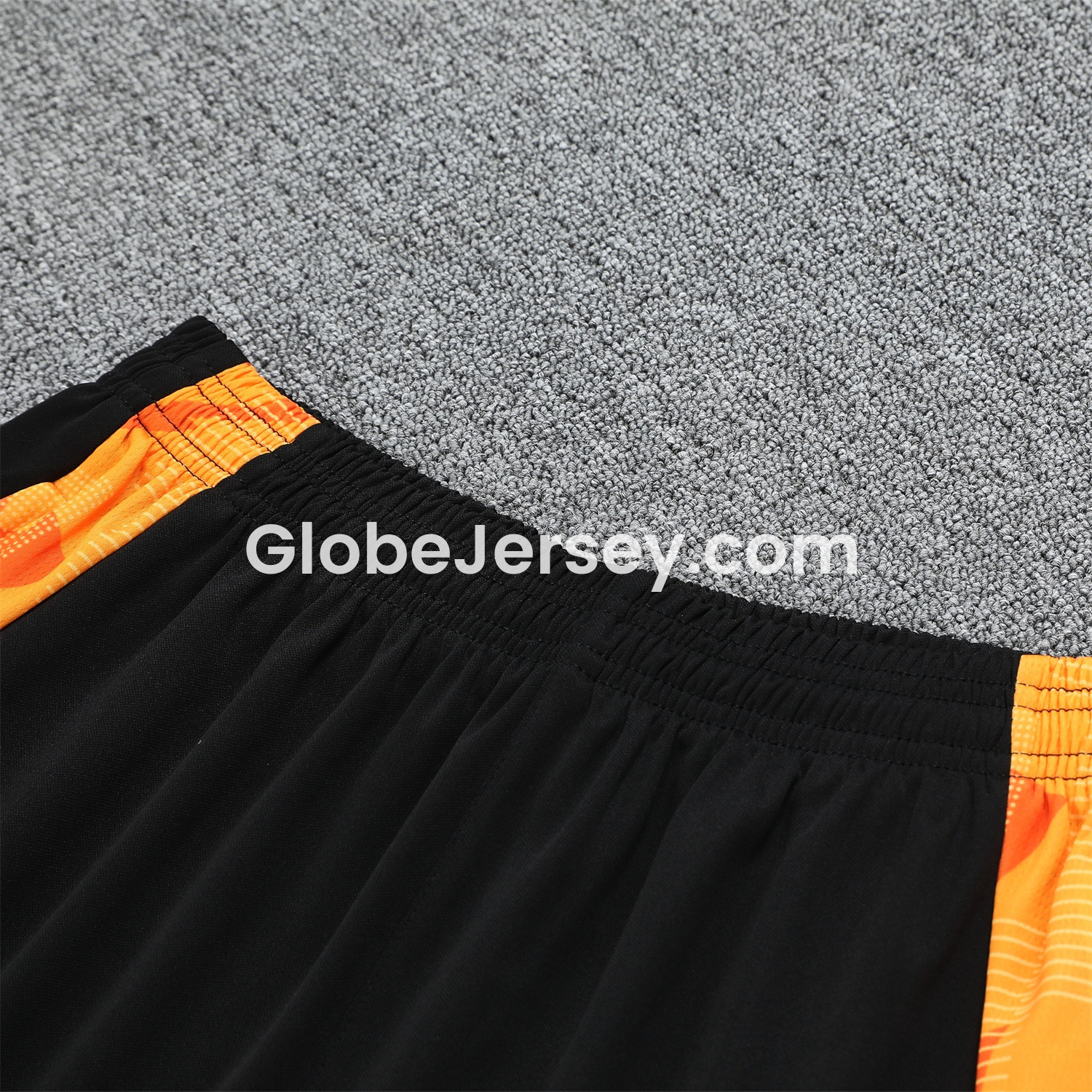 GlobeJersey-Atletico Mineiro 25-26 Short-Sleeve Kids Training Set - Black Top With Black Shorts