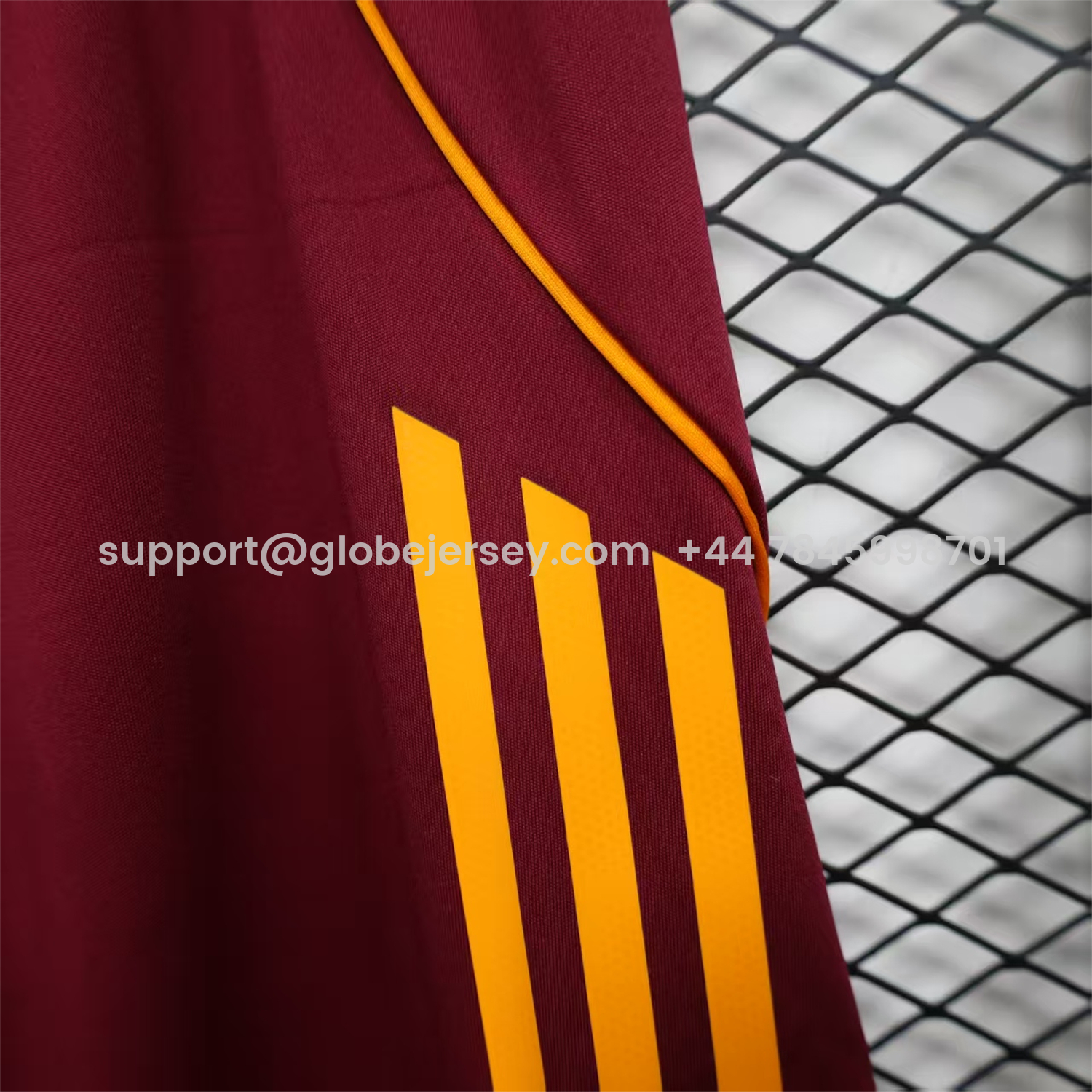 GlobeJersey-Roma 25-26 Home Red Shorts - Player Version