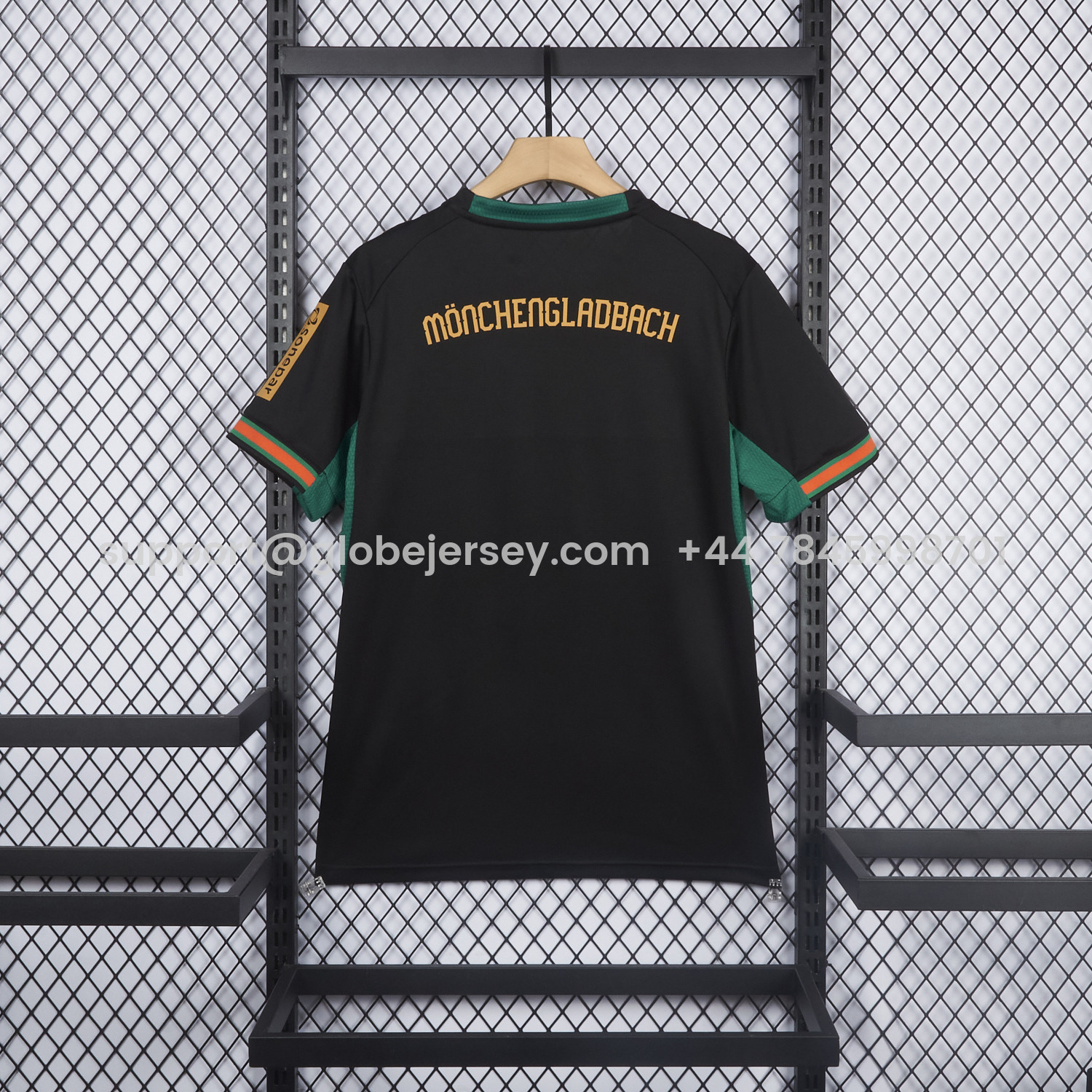 GlobeJersey-Borussia Mönchengladbach 26-27 Away Black Jersey - Fans Version