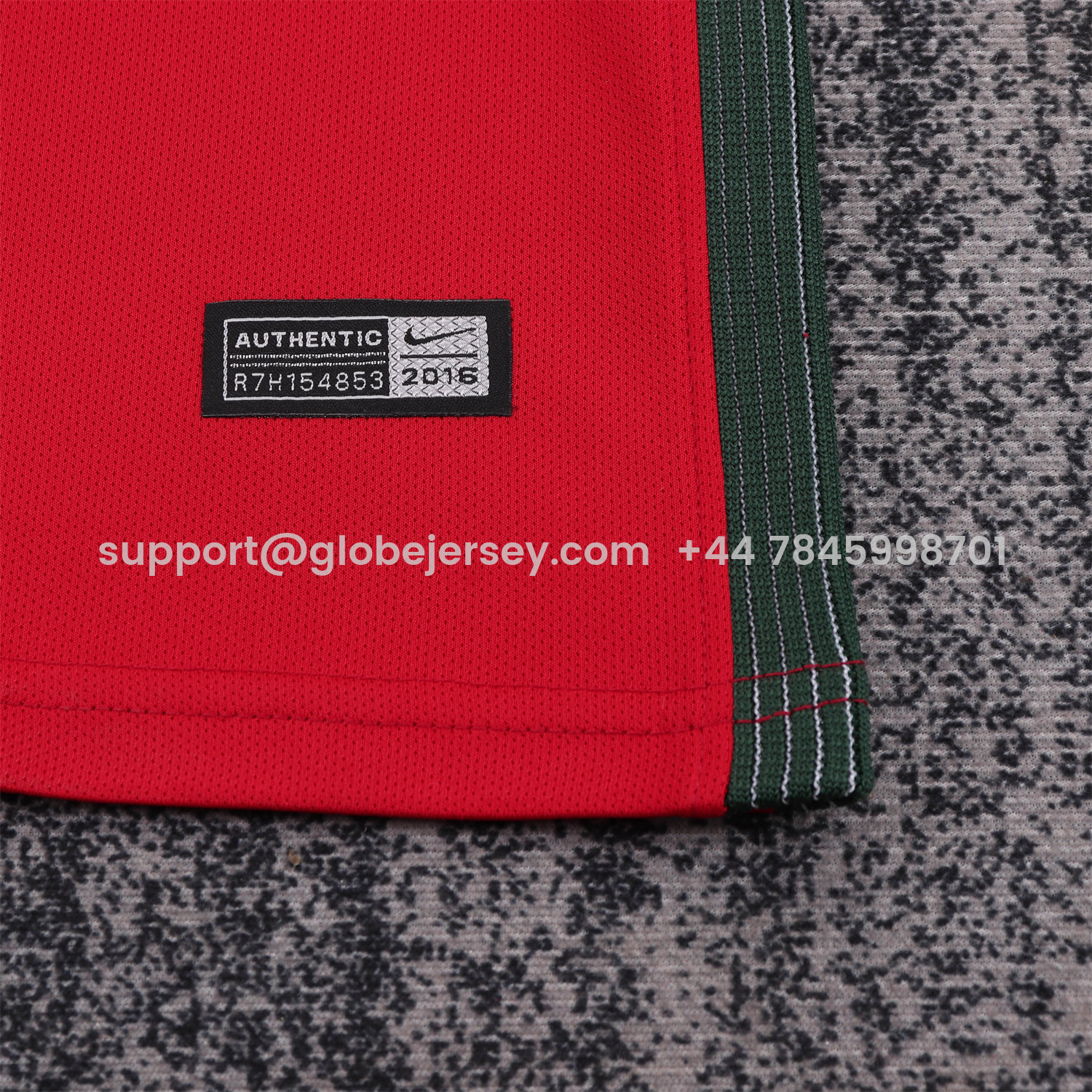 GlobeJersey-Retro Portugal 2016 Home Kids Kit