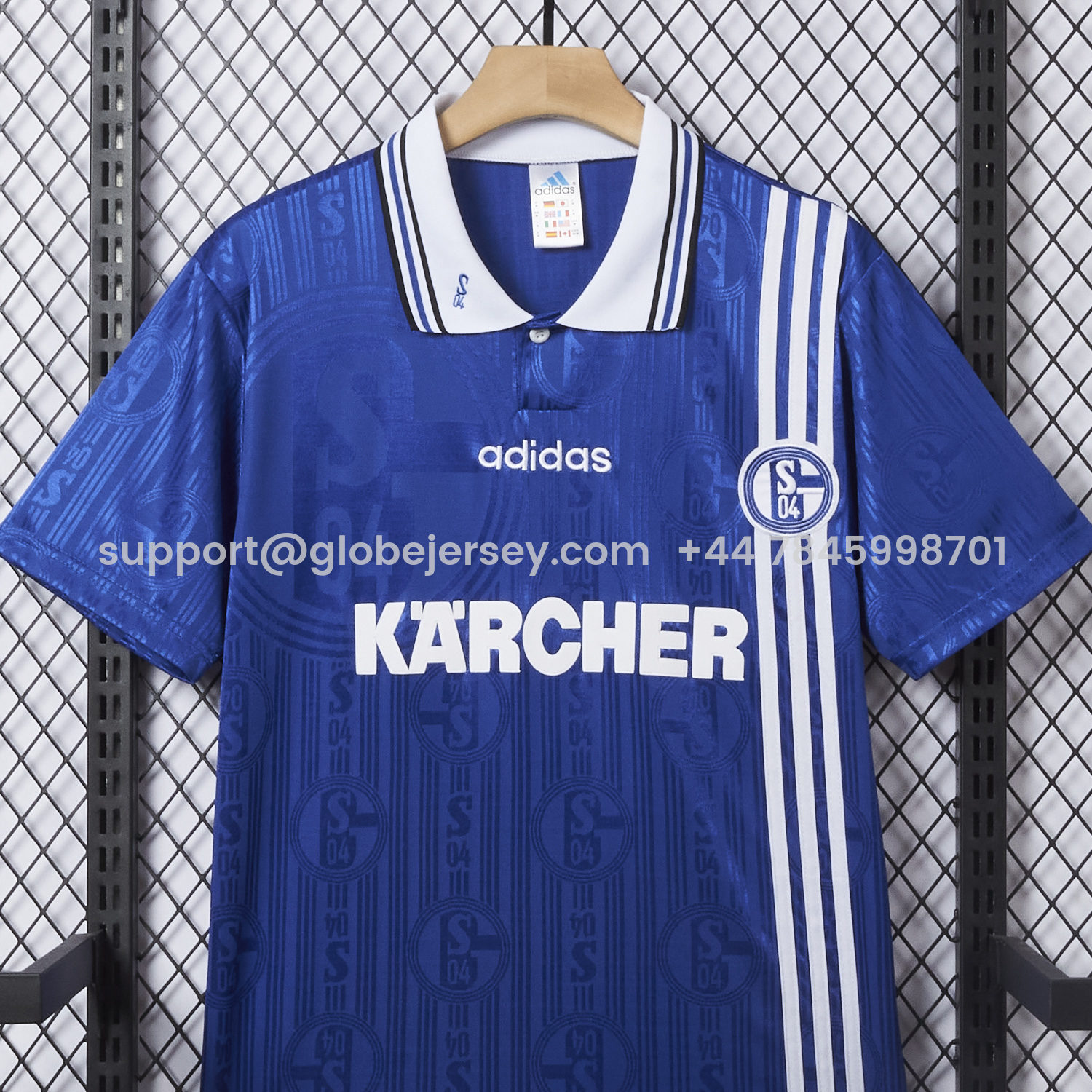 GlobeJersey-Retro Schalke 04 1996-97 Home Jersey