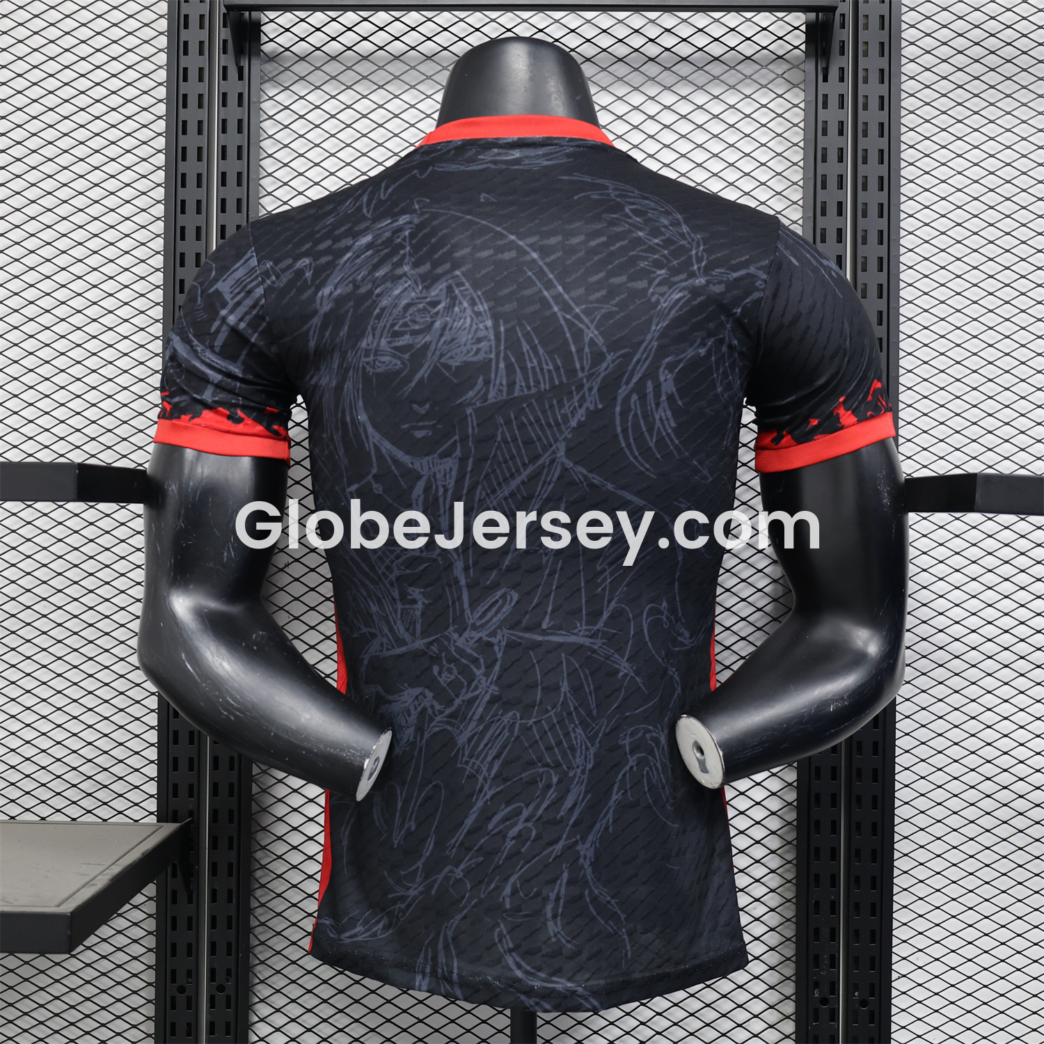 GlobeJersey-Japan 25-26 Uchiha Itachi Amaterasu Special Edition Jersey - Player Version