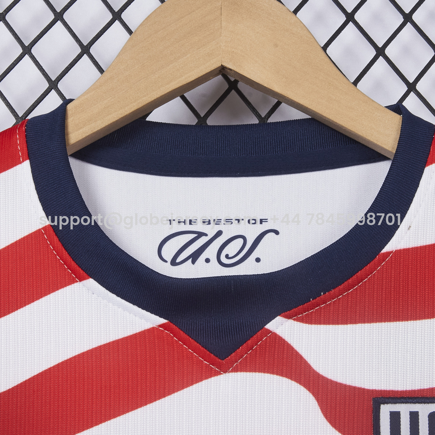 GlobeJersey-【Back Blank】United States USA 2026 Home Kids Kit