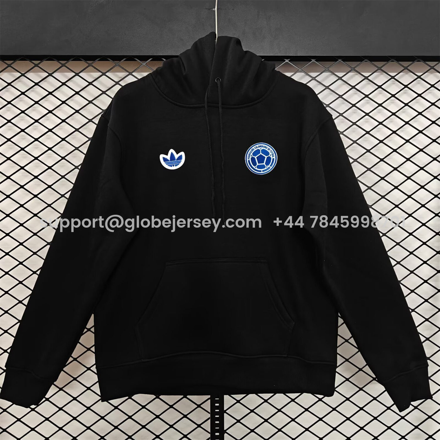 GlobeJersey-Colombia 2026 Terrace Icon Unisex Pullover Hoodie
