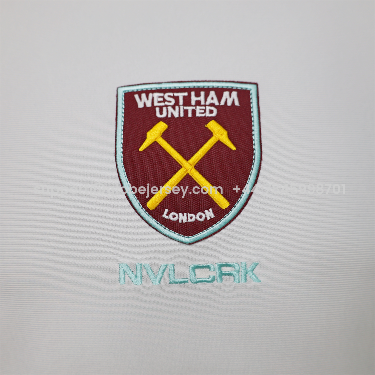 GlobeJersey-West Ham United 26-27 Retro Casual Style White Jersey - Player Version