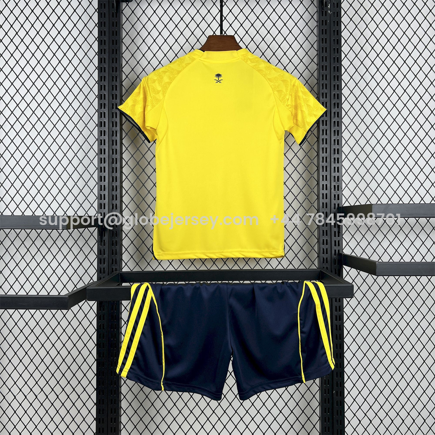 GlobeJersey-Al Nassr Riyadh Victory 25-26 Home Kids Kit