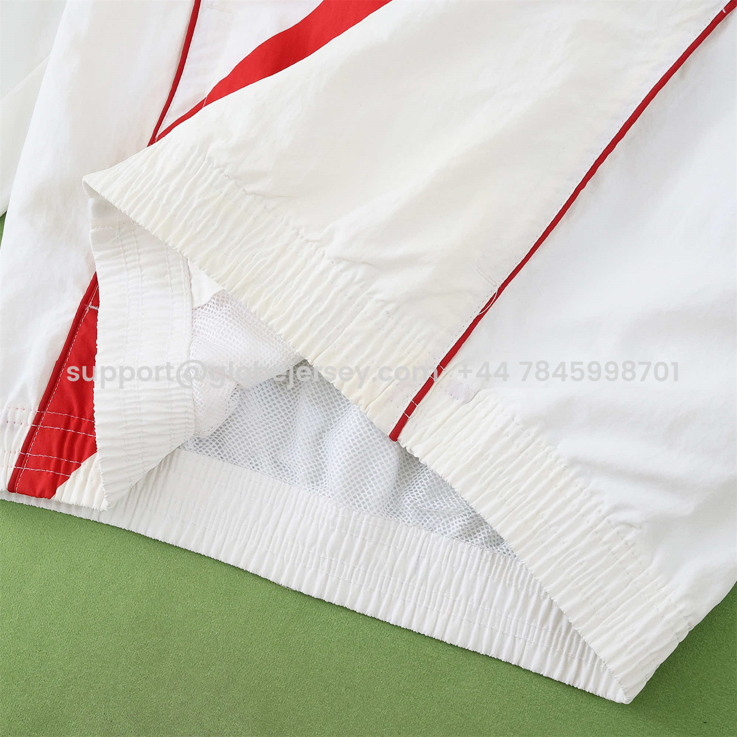 GlobeJersey-River Plate 25-26 Throwback Windbreaker Jacket - White