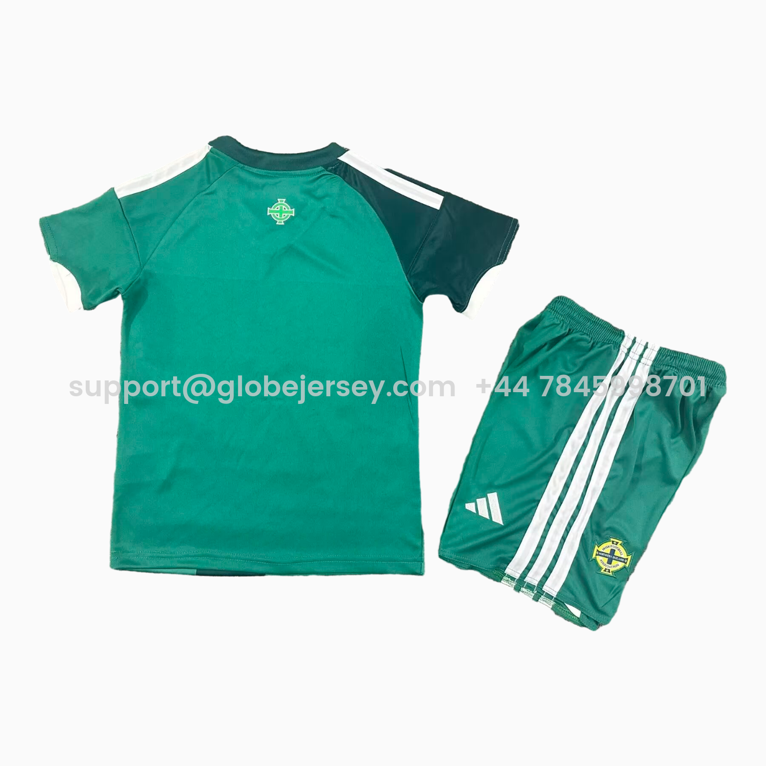 GlobeJersey-Northern Ireland 25-26 Home Kids Kit