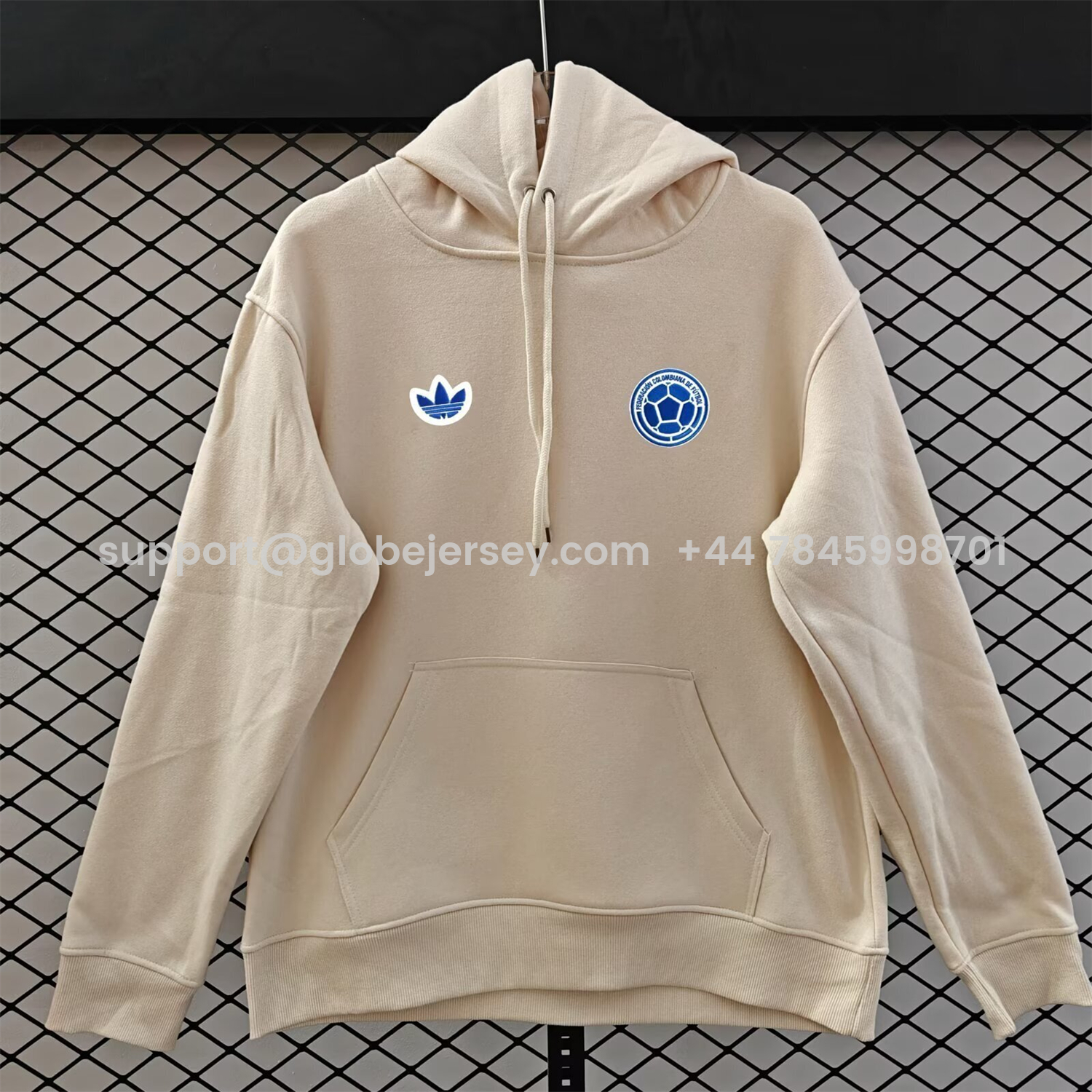 GlobeJersey-Colombia 2026 Terrace Icon Unisex Pullover Hoodie