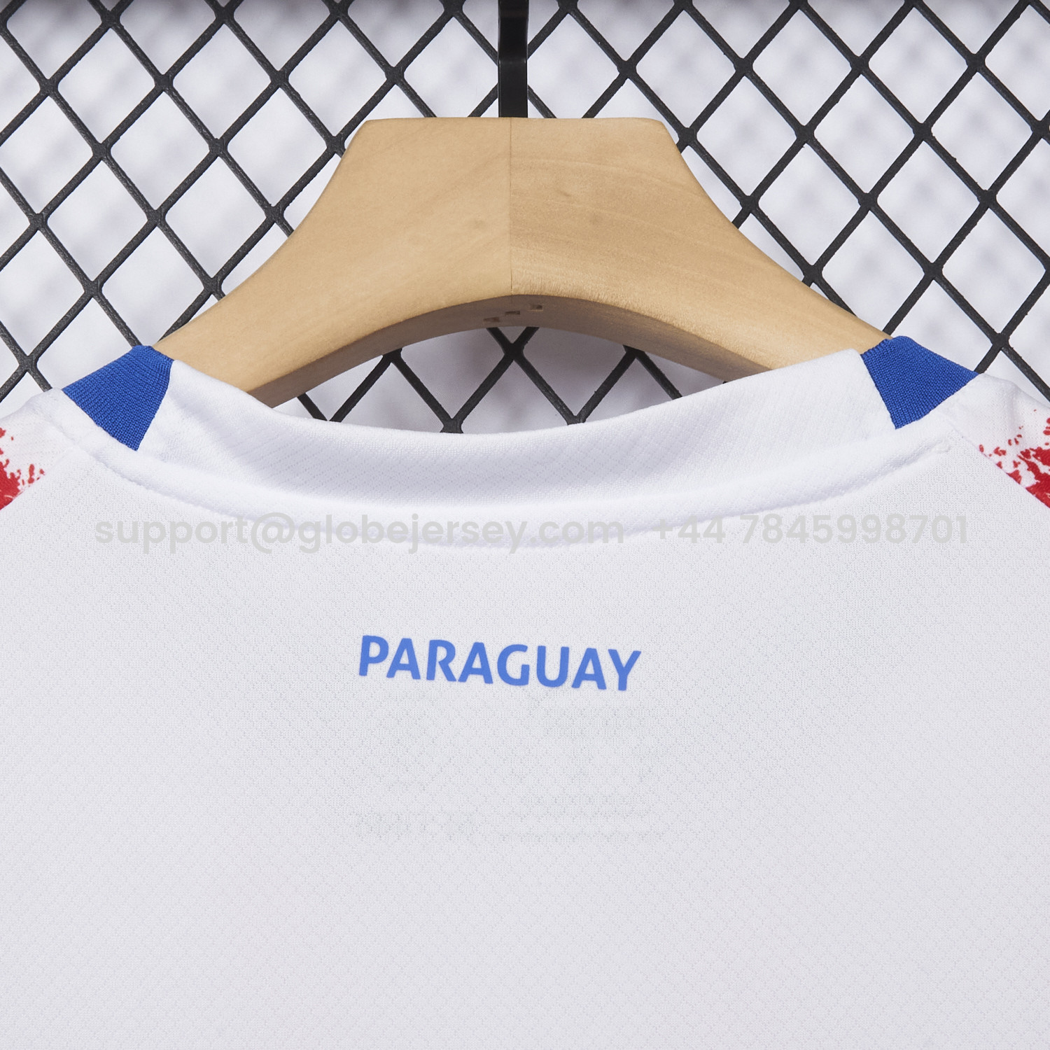 GlobeJersey-Paraguay 2026 Home Jersey - Fans Version