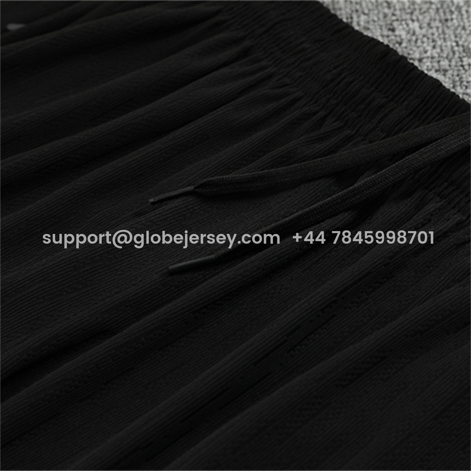 GlobeJersey-Brazil 25-26 Long Sleeve Training Set - Player Version - Orange Top and Black Pants